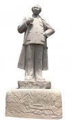 <b>“一代伟人maozedong”雕像在浙江利来国际app术展落成</b>