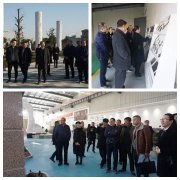 湖州市殡葬协会会员单位各级领导莅临利来国际app参观