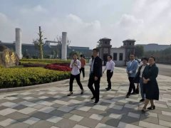 南浔区委宣传部副部长沈振华来访